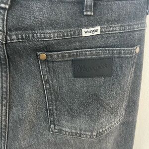 Wrangler Men's Gray Denim Jeans